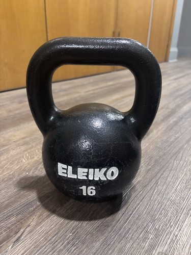 Eleiko cast iron kettlebell - cast,
