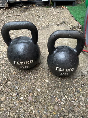 Eleiko kettlebells 28kg 40kg - eleiko,