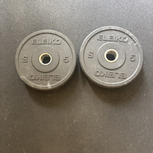 Eleiko 5kg rubber plate - plate, pair