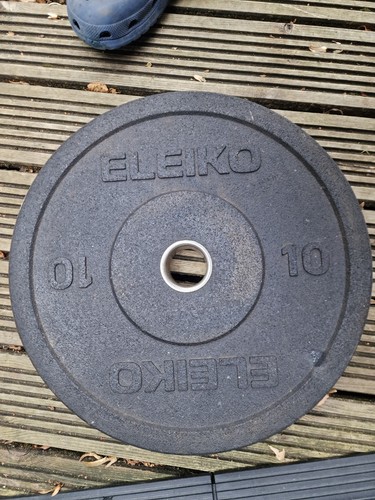 10kg eleiko bumper plates - eleiko,