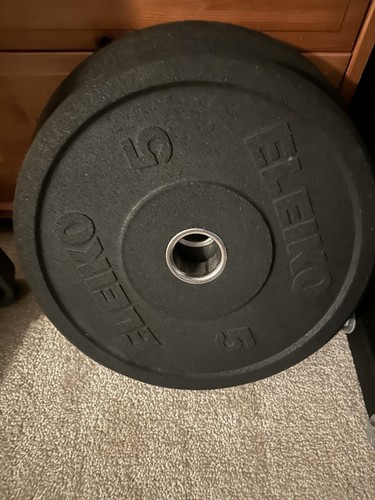 Eleiko 5kg bumper plates - xf,