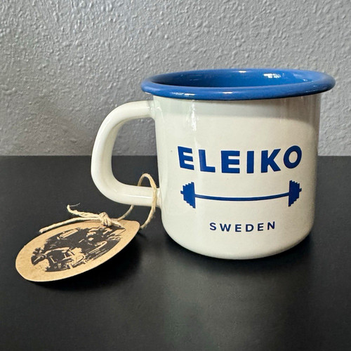 Eleiko sweden enamel mug - sweden,