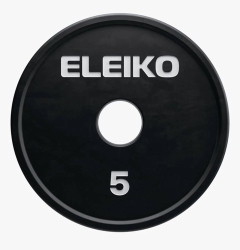 Eleiko discs 5kg - 2, rubberized