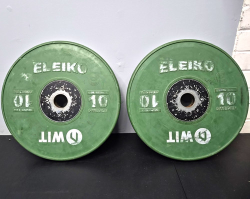 Eleiko 10kg green bumper - 10kg,