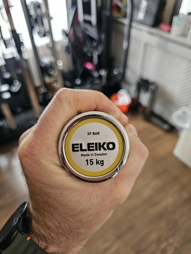 Eleiko training bar 15kg - xf,