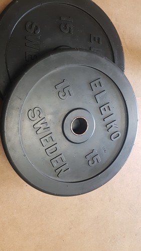 Eleiko vintage 15kg - 15kg, bumper