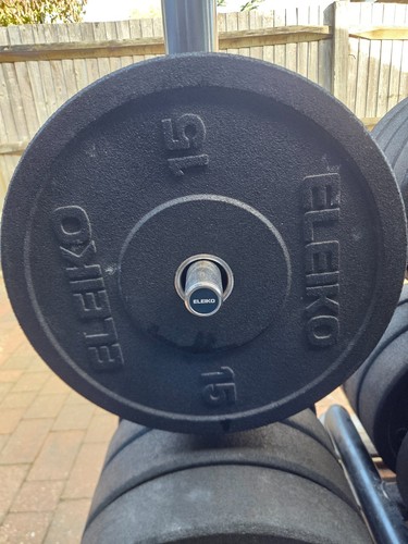 Eleiko bumper plates - plates, pair