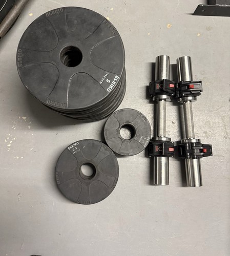 Eleiko loadable dumbbells - loadable,