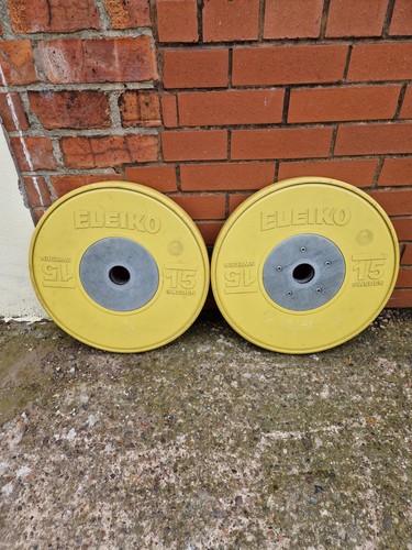 Eleiko 2x15kg olympic bumper - eleiko,